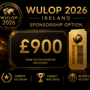 Wulop 2026 Sponsorship Option £900
