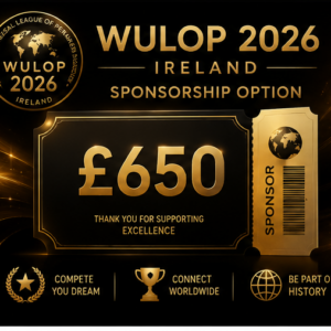Wulop 2026 Sponsorship Option £650