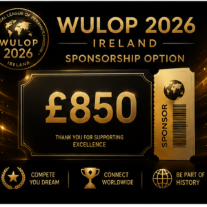 Wulop 2026 Sponsorship Option £850